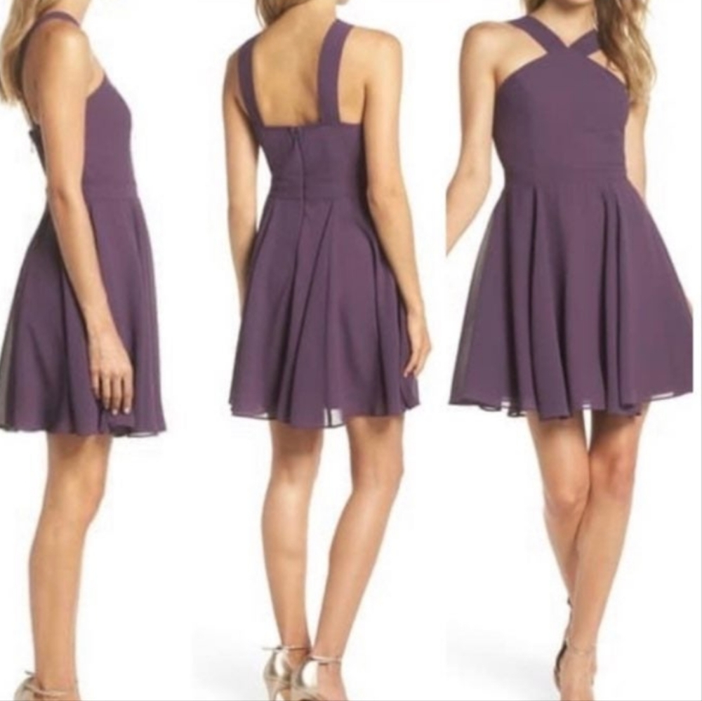 Lulu's NWT S Forevermore Skater Dress